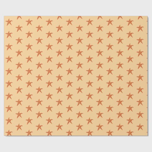  Cute starfish  Geschenkpapier (Flach)
