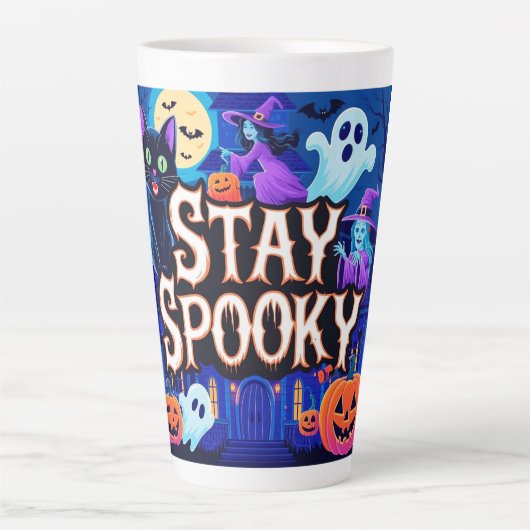 Cute stay spooky halloween milchtasse (Vorderseite)