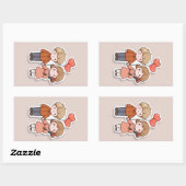 Cute sticker  (Blatt)