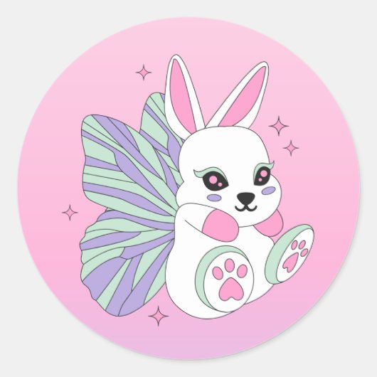 Cute Sticker (Vorderseite)