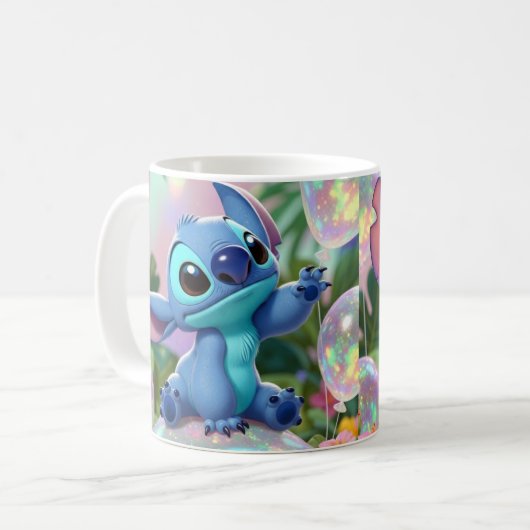 CUTE STITCH KAFFEETASSE (Vorderseite Links)