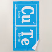 Cute Strandtuch (Vorderseite)