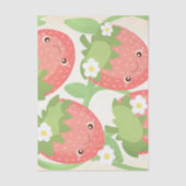 Cute Strawberry Garden  Seidenpapier (Vorderseite)