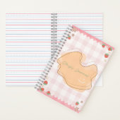 Cute Strawberry Personalized Journal Notizblock (Innen)