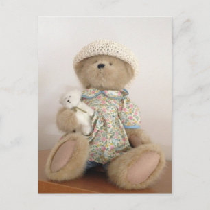 Cute Stuffed Teddy Bear Postkarte
