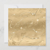 Cute Style Pink Hearts Romantic Valentine's Day Karte (Rückseite)