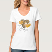 Cute & Stylish Graphic Tee with 'I Love You' Text (Vorderseite)