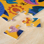 Cute Summer Animals Pattern Puzzle Gift (Seite)