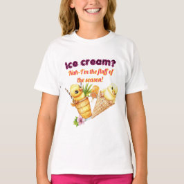 Cute Summer Chick T‑Shirt – “Ice Cream? Nah, I’m T-Shirt