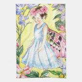 Cute Summer Fairy Kitchen Towel Geschirrtuch (Vertikal)