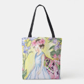 Cute Summer Fairy Tote Bag Tasche (Rückseite)