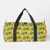 Cute Summer Vacation Elements Duffle Bag (Rückseite)