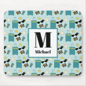 Cute Summer Vacation Elements Mousepad (Vorne)