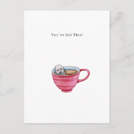 Cute Support Encouragement You've Got This Card. Postkarte