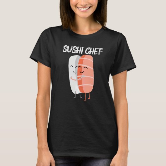 Cute Sushi For Men Women Japanese Cuisine Food   1 T-Shirt (Vorderseite)