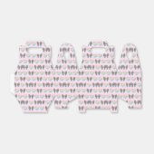  cute sweet rainbow hearts pastel gradient pattern geschenkschachtel (Ungefaltet)