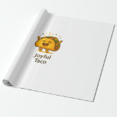 Cute Taco Fiesta Birthday Wrapping Paper Geschenkpapier (Ungerollt)