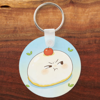 Cute Tamago Tofu Keychain Schlüsselanhänger