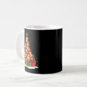 Cute Tato Le Christmas Tree Xmas Hat Long Sleeve Kaffeetasse (Vorderseite Links)