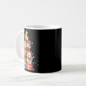 Cute Tbull Le Ttie Christmas Tree Xmas Hat  Kaffeetasse (Vorderseite Links)