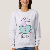 Cute Tea-Rex Sweatshirt (Vorderseite)