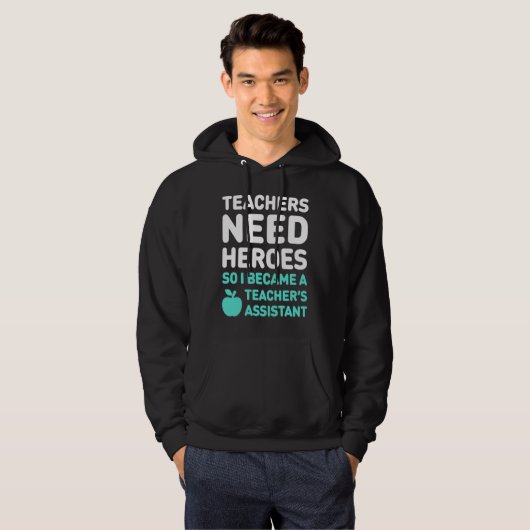 Cute Teacher's Assistant  Teaching Assistant Hoodie (Vorne ganz)