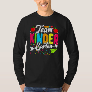 Cute Team Kindergarten Happy Back To School Teache T-Shirt