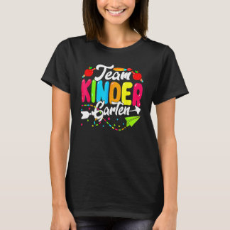 Cute Team Kindergarten Happy Back To School Teache T-Shirt
