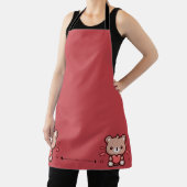 Cute Teddy Bear All-Over Print Apron – Sweet Kitch Schürze (InSitu)