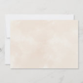 Cute Teddy Bear Baby Shower boy Dankeskarte (Rückseite)