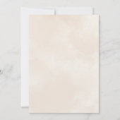 Cute Teddy Bear Baby Shower boy Dankeskarte (Rückseite)