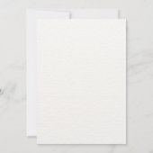 Cute Teddy Bear Balloon Theme Einladung (Rückseite)