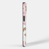 Cute Teddy bear & Bow iPhone 14 Case 🧸 (Rückseite / Rechts)