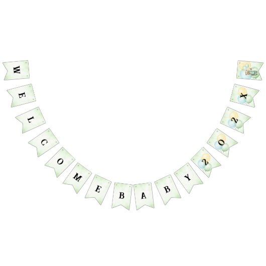 Cute teddy bear green wallpaper wimpelkette (Alle)