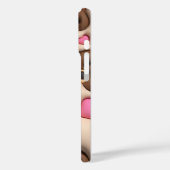 Cute Teddy Bear Heart iPhone Sticker Case-Mate iPhone Hülle (Rückseite / Links)