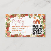 Cute teddy bear rainbow registry baby shower begleitkarte (Vorderseite)