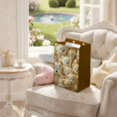 Cute Teddy Bear Valentine’s Gift Bag Mittlere Geschenktüte