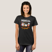 Cute Teeth Wearing Pilgrim Turkey Dental Squad Tha T-Shirt (Vorne ganz)