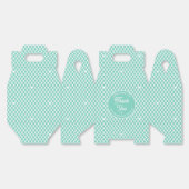 Cute Thank You Birthday Name Any Age Pretty Mint Geschenkschachtel (Ungeklappt)