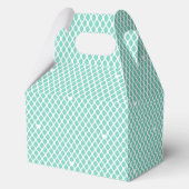 Cute Thank You Birthday Name Any Age Pretty Mint Geschenkschachtel (Rückseite)