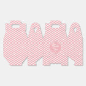 Cute Thank You Birthday Name Any Age Pretty Pink Geschenkschachtel (Ungeklappt)