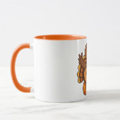 Cute Thanksgiving turkey with guitar Tasse (Links)