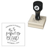 Cute The Perfect Blend Handwritten Script   Gummistempel (Stempel)