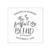 Cute The Perfect Blend Handwritten Script   Gummistempel (Prägung)