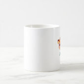 Cute Tiger Be Cool Cartoon Kaffeetasse (Mittel)