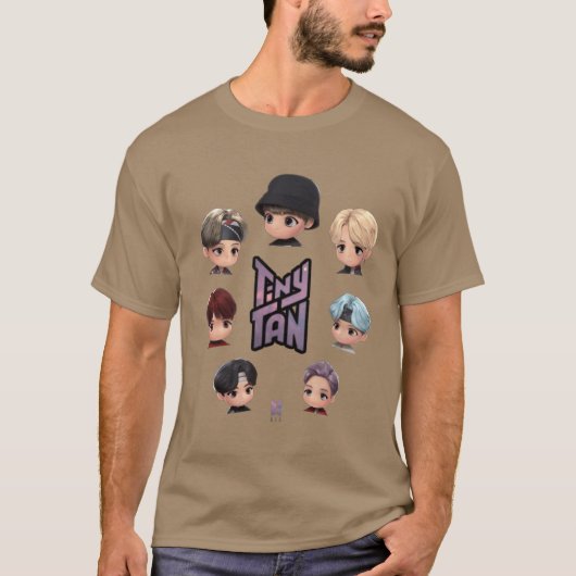 Cute tiny tan gift T-Shirt (Vorderseite)