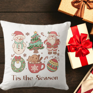 Cute Tis the Season Weihnachten Kissen