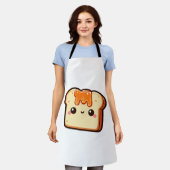 Cute Toast  Schürze (Getragen)