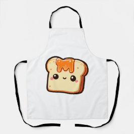 Cute Toast  Schürze