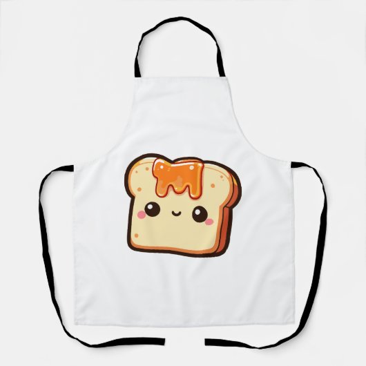 Cute Toast  Schürze (Vorderseite)